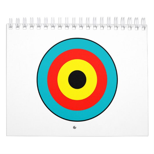 Calendrier Cible isolée d'Archery (Protection)