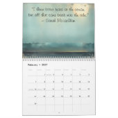 Calendrier Ciels océaniques de rêve (Feb 2027)