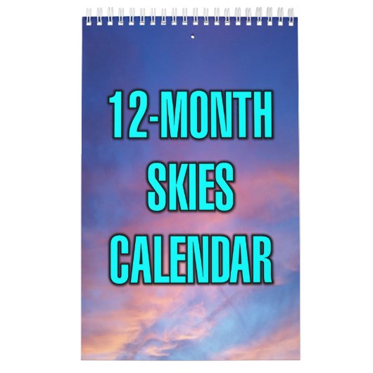 Calendrier Cieux de 12 mois (Protection)