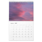 Calendrier Cieux de 12 mois (Jan 2027)