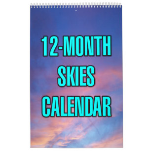 Calendrier Cieux de 12 mois