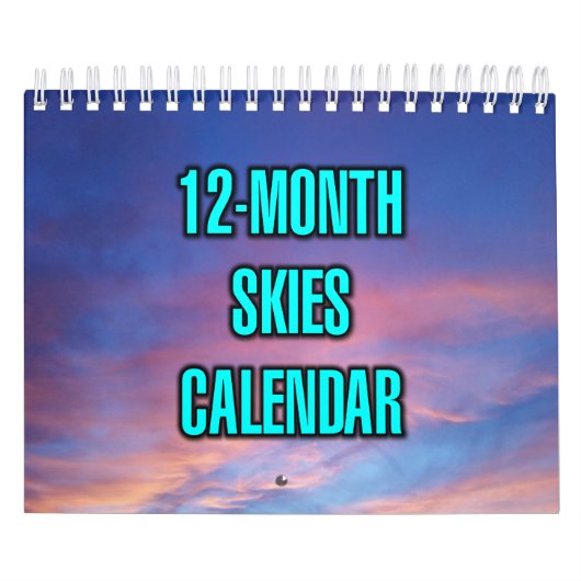Calendrier Cieux de 12 mois (Protection)