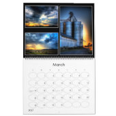 Calendrier Cieux lumineux (Mar 2027)