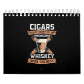 Calendrier Cigars Solve Most Of My Problems Whiskey (Protection)