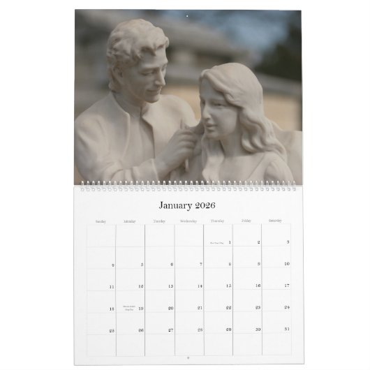 Calendrier Cimetière 2013 (cimetière d'Oakland, Atlanta, GA (Jan 2026)