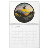 Calendrier Circle (Feb 2027)