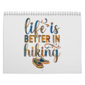 Calendrier Citation de Hiker, La Vie est meilleure en Randonn (Protection)