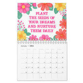 Calendrier Citation Motivationnelle Décor Dopamine Inspiratio (Jan 2026)