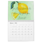 Calendrier Citations amusantes Moderne Chic Personnel (Feb 2026)