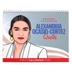 Calendrier Citations AOC - Alexandria Ocasio-Cortez