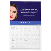 Calendrier Citations AOC - Alexandria Ocasio-Cortez (Mar 2027)