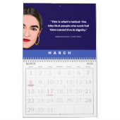 Calendrier Citations AOC - Alexandria Ocasio-Cortez (Mar 2026)