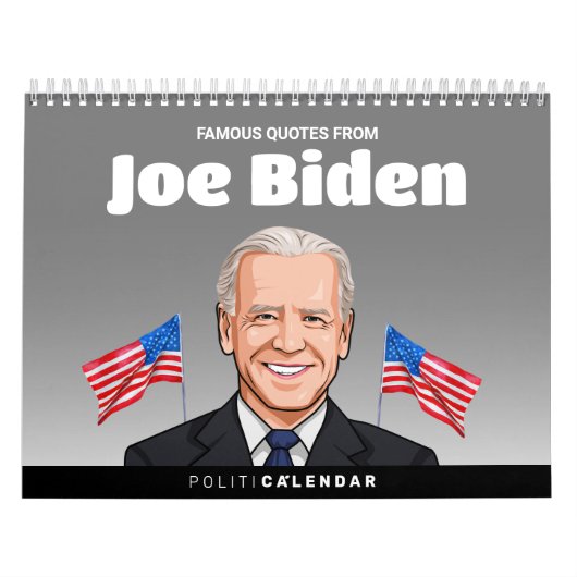 Calendrier Citations célèbres de Joe Biden (Protection)