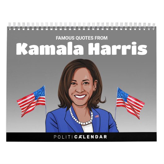Calendrier Citations célèbres de Kamala Harris (Protection)