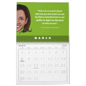 Calendrier Citations célèbres de Kamala Harris (Mar 2026)