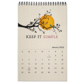 Calendrier Citations de reprise 2021 pour les slogans d'inspi (Jan 2026)