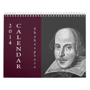 Calendrier Citations de Shakespeare.  2014