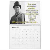 Calendrier Citations de Winston Churchill (Mar 2027)