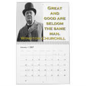 Calendrier Citations de Winston Churchill (Jan 2027)