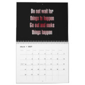 Calendrier Citations d'encouragement sur 12 mois (Mar 2027)