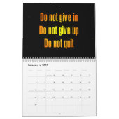 Calendrier Citations d'encouragement sur 12 mois (Feb 2027)