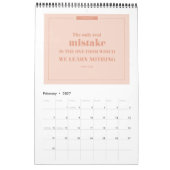 Calendrier Citations d'inspiration (Feb 2027)