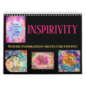 Calendrier Citations d'inspiration colorée : Inspirété d'oeuv (Protection)