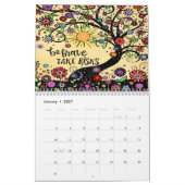 Calendrier Citations d'inspiration colorée : Inspirété d'oeuv (Jan 2027)