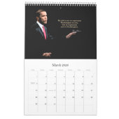 Calendrier Citations d'Obama (Mar 2026)