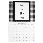 Calendrier Citations en noir et blanc (Jan 2026)