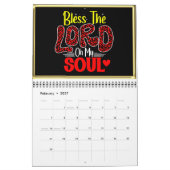 Calendrier Citations Et Déclarations De La Bible De Jésus (Feb 2027)