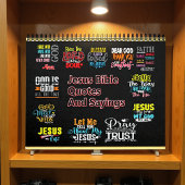 Calendrier Citations Et Déclarations De La Bible De Jésus