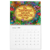 Calendrier Citations Inspirantes Colorful Whimsical Inspirivi (Jan 2026)