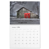 Calendrier Citations inspirantes sur les photographies (Jan 2026)