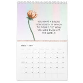 Calendrier Citations Motivationnelles de l'année 2021 de la D (Mar 2027)