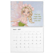 Calendrier Citations Postives illustrées d'aquarelle (Mar 2027)