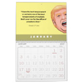 Calendrier Citations ridicules de Donald Trump (Jan 2027)