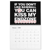 Calendrier Citations sportives de baseball 2021 (Feb 2026)