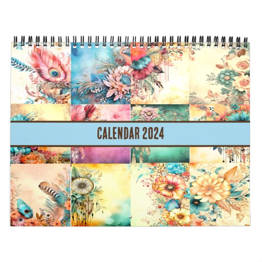 CALENDRIER CITE CHRÉTIENNE | BIBLE VERSE BOHO CHIC DESIGN (Protection)