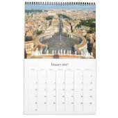 Calendrier Cité du Vatican - Rome - Italie (Jan 2027)