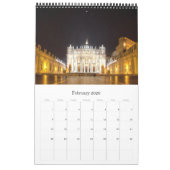 Calendrier Cité du Vatican - Rome - Italie (Feb 2026)