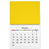 Calendrier Citron (Jan 2027)