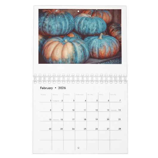 CALENDRIER citrouille ET CITROUILLE 2020 (Feb 2026)