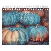 CALENDRIER citrouille ET CITROUILLE 2020 (Protection)