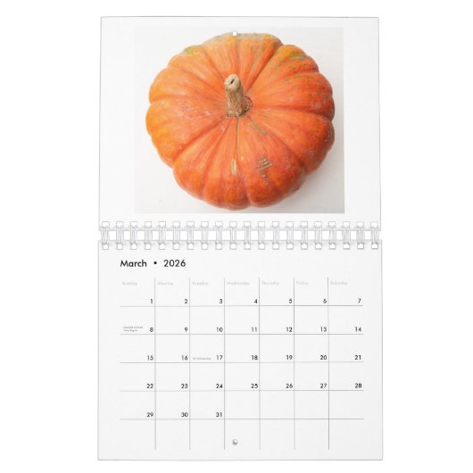 CALENDRIER citrouille ET CITROUILLE 2020 (Mar 2026)