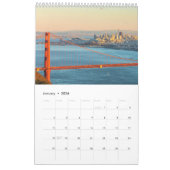 Calendrier Cityscape de San Francisco (Jan 2026)