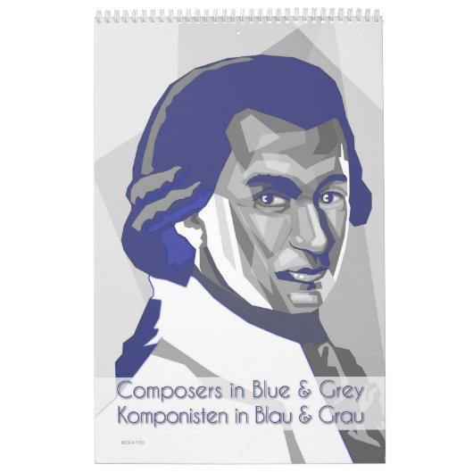 Calendrier Classical Composers Calendar (Protection)