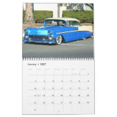 Calendrier classique des voitures 2019 (Jan 2027)