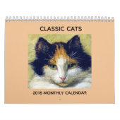 Calendrier classique du chat 2018 (Protection)