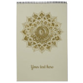 Calendrier Classique Mandala Inde Style 4 (Protection)
